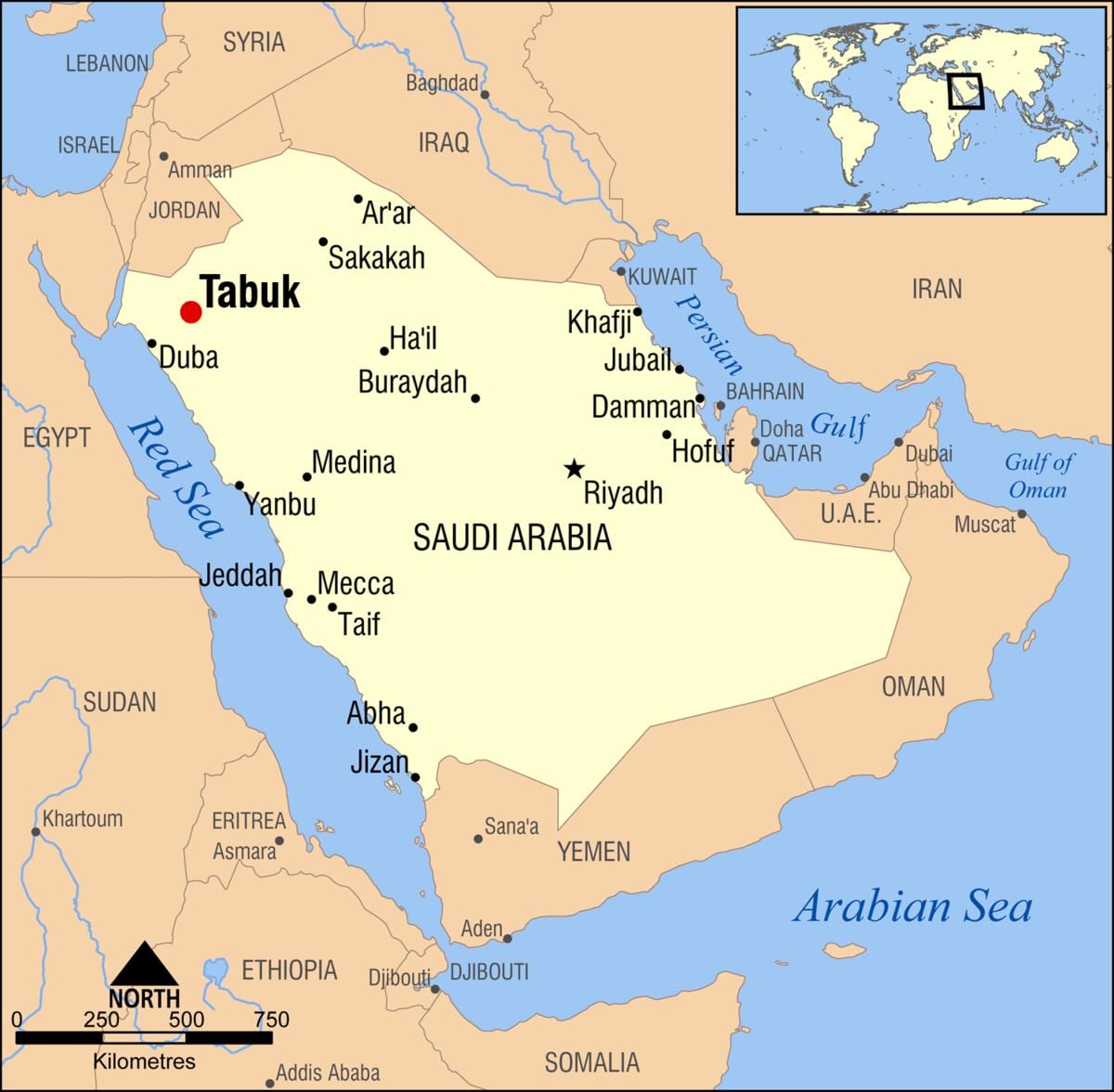 آزاد KSA نقشہ