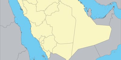KSA ویکٹر نقشہ