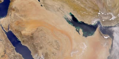 نقشہ سعودی عرب کے سیٹلائٹ