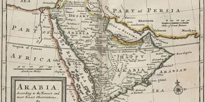 نقشہ کے قدیم سعودی عرب