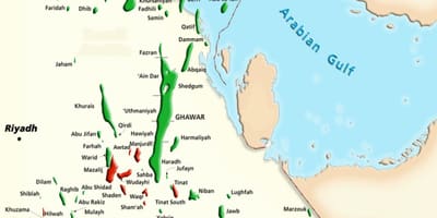نقشہ کے manifa سعودی عرب