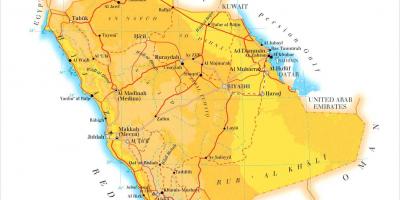 دمام KSA نقشہ
